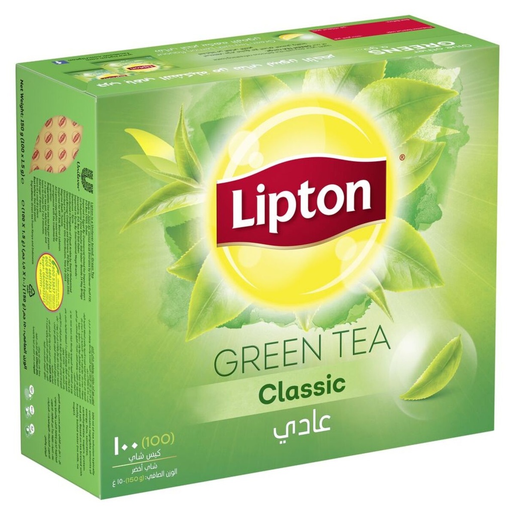 Lipton Green Tea Pure 12X100X1.5 Gm