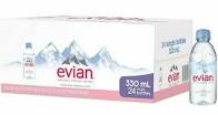 Evian Mineral Water 24x0.33ml