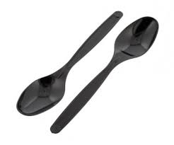 Black Food Spoons 20*50 - Abo Saham