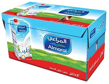 ALMARAI Milk Low Fat 1LtrX12