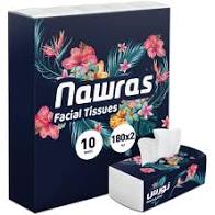 Nawras Facial Tissue Bag 10X180 Sheet