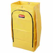 Rubbermaid High Capacity Vinyl Replacement Bag Yellow