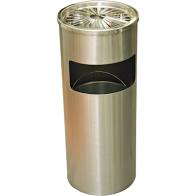 Metal Smoke Trash bin 25CM X 61CM