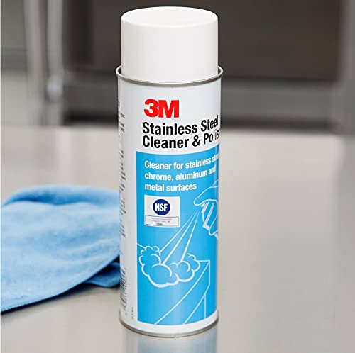 3M - STAINLESS STEEL CLEANER &amp; POLISH - 600ML