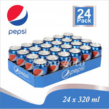 Pepsi Carbonated Soft Drink Cans 24x320 Ml