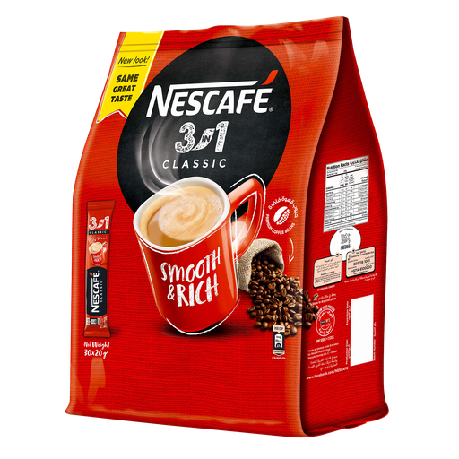 [60102256] NESCAFÉ 3 In 1 Classic 10 -30X20G