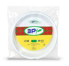 [60205013] 3P Disposable Round Dish No.22