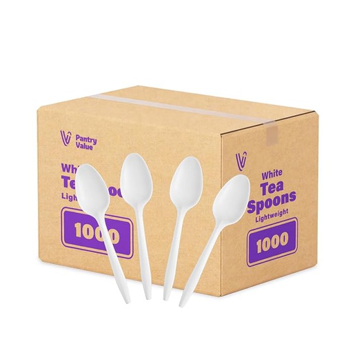 [60205096] Plastic Tea Spoons 1*1000