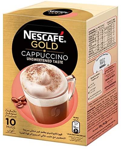 [60102065] NESCAFÉ Cappuccino Gold Sacket 1*12*14.2 GM