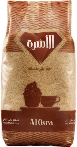 [60105024] Al-Osra Brown Natural Sugar 1kg