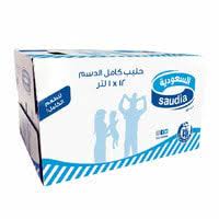 [60103061] Saudi Milk Full-Fat 12X1Ltr