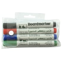 [60401012] Roco Whiteboard Marker 1.5 - 3 mm Chisel Tip,4 color