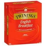 [60101105] Twinings English Breakfast Tea 100 bag