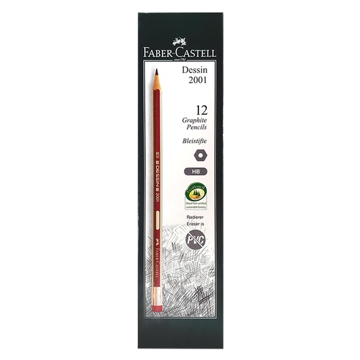 [60401033] Faber castell Pencil  pack/12