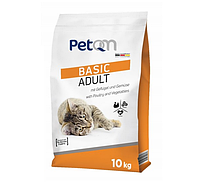 [60501002] Cat PetQM Basic Adult With Poultry &amp; Vegetables 10 KG