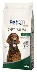 [60501016] Dog petQM Optimum Adult Rich In Fresh Poultry 3 KG