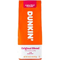 [60102167] Dunkin Original Blend Ground Coffee 453 g